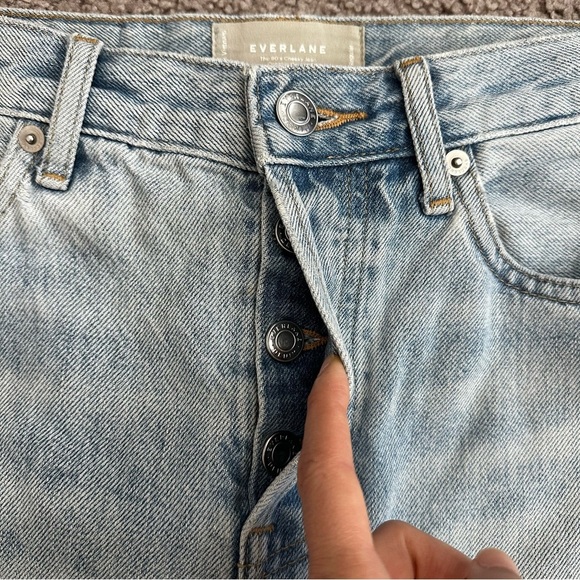 Everlane The 90s Cheeky Jean Organic Cotton Light Wash Womens 24 Regular - Picture 9 of 14